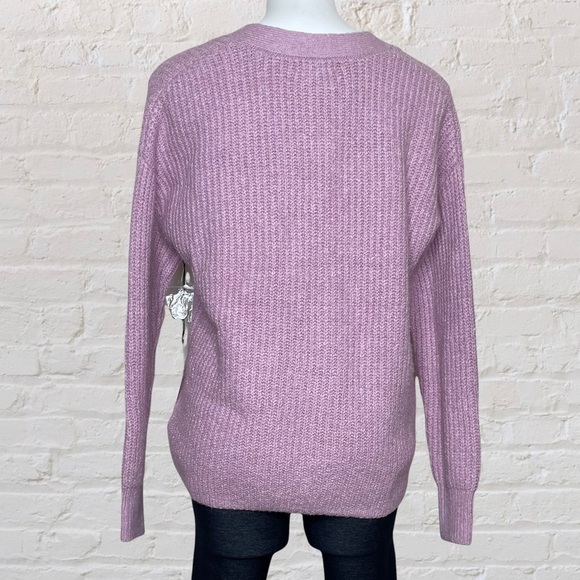 Cupcakes & Cashmere pink cardigan sweater, NWT, small - Picture 2 of 6